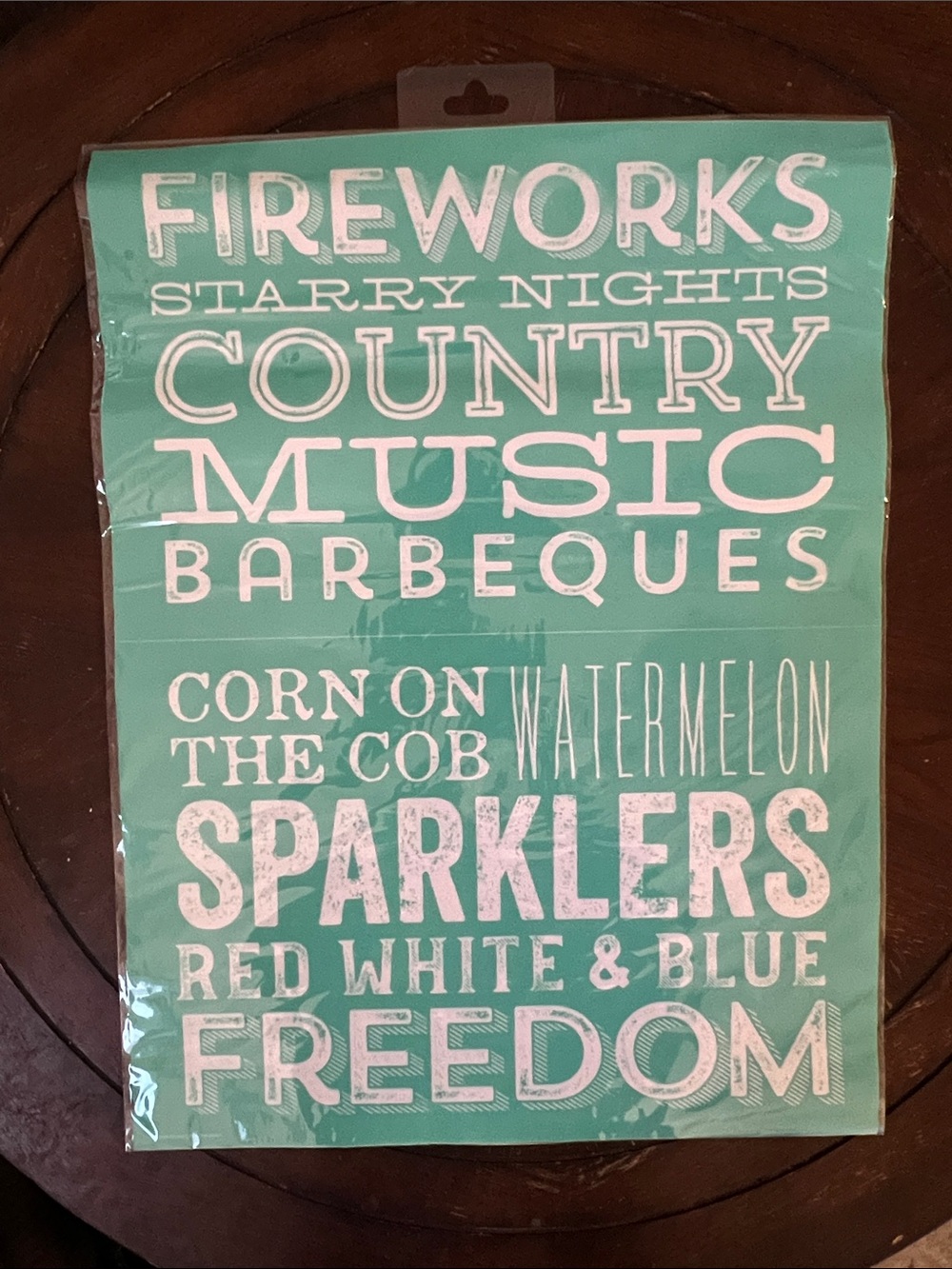 Chalk Couture Transfer FREEDOM NWT